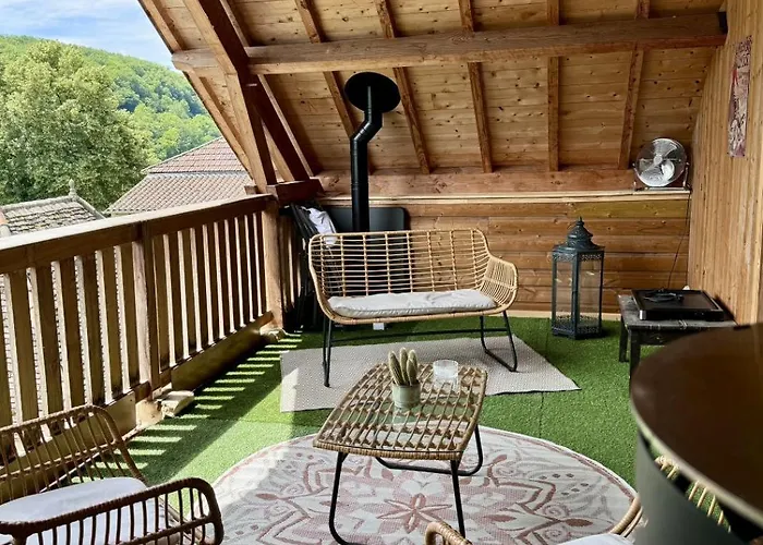 Sur La Dordogne Apartament *